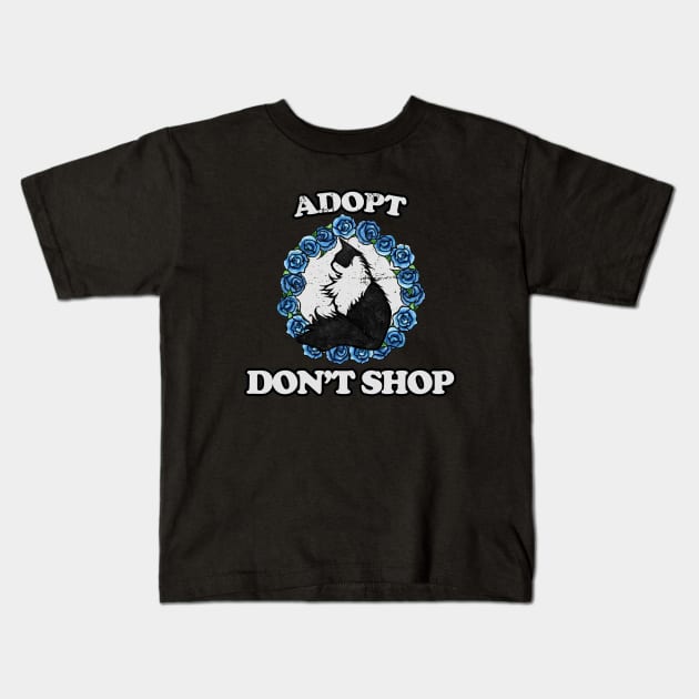 Adopt don't shop Kids T-Shirt by bubbsnugg